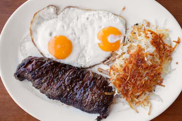 Skirt Steak & Eggs