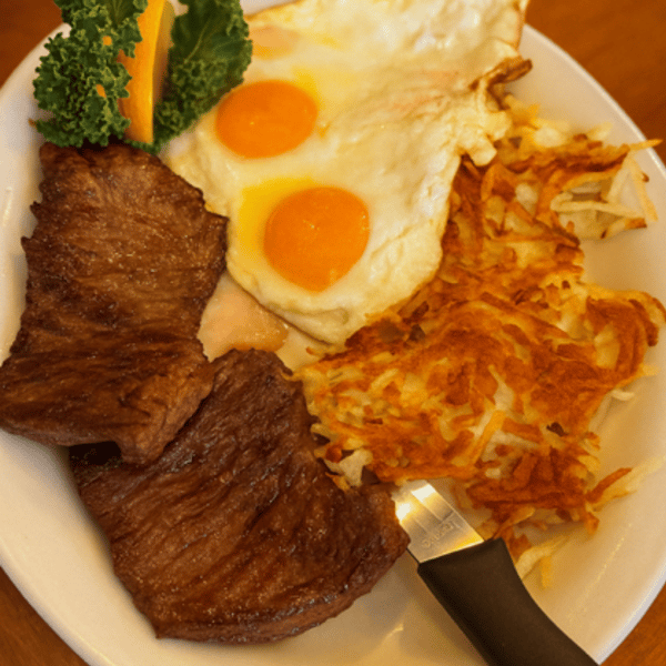 Skirt Steak & Eggs