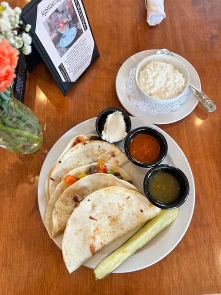 CHICKEN or STEAK QUESADILLA