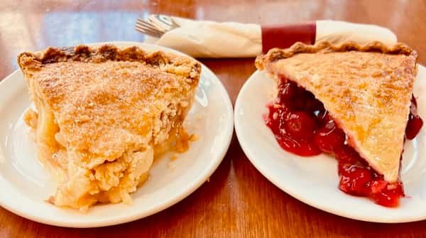 Fresh Baked Apple or Cherry Pie