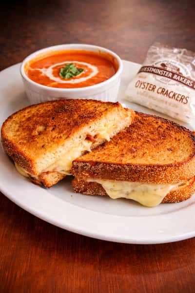 The Artisan Melt - Grilled 3-Cheese on Sourdough