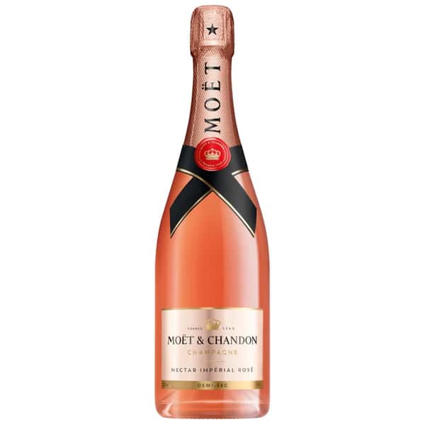 Moet Nectar Imperial Rose Bottle