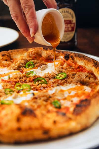 Serrano & Sausage Pizza
