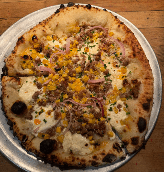 Corn Pizza