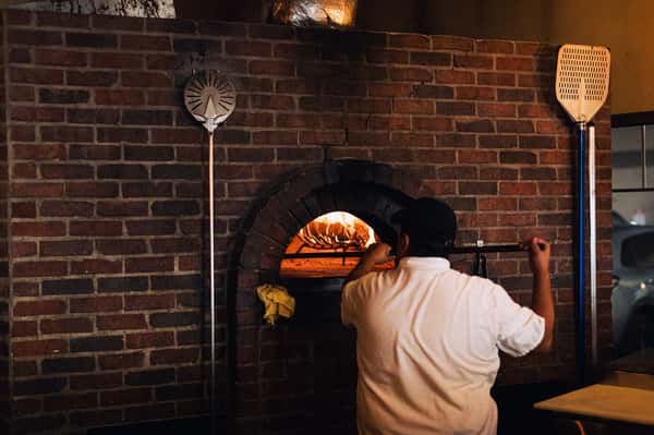 wood fire oven