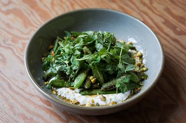 Roasted Snap Peas