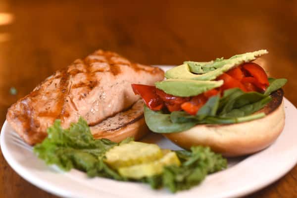 salmon veg delight