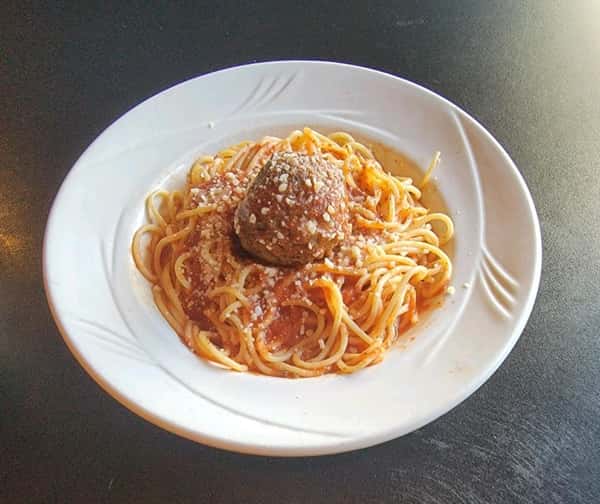 spaghettini & meatball