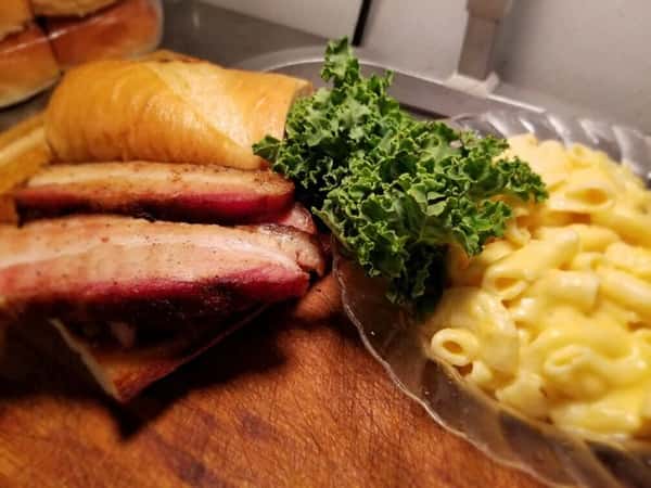 Smoked Pork Belly Sandwich