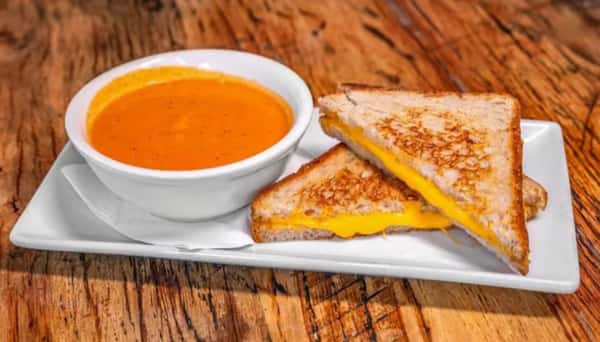 grilled cheese and tomato soup