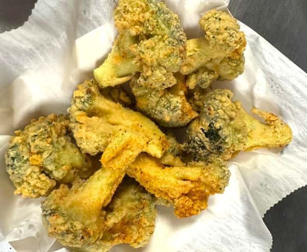 Cajun Fried Broccoli