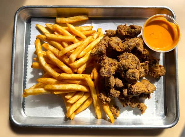 Fried Gizzard w/ Side