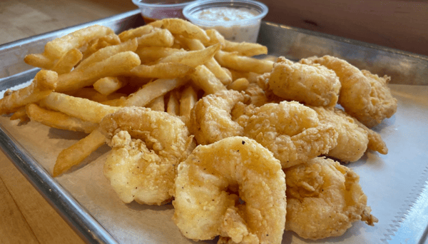 8 PC Fried Shrimp w/ Choice of Side