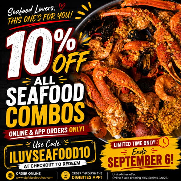 10% Off All Seafood Combo