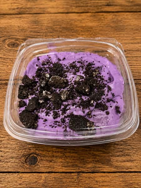 Ube Oreo Cheesecake Pudding