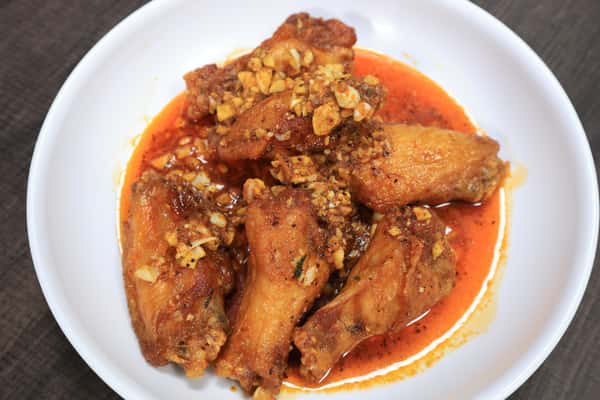 10 PC Cajun Garlic Butter Wings