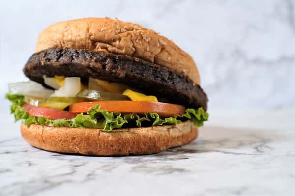 veggie burger