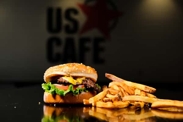 #1 US Angus Cheeseburger*