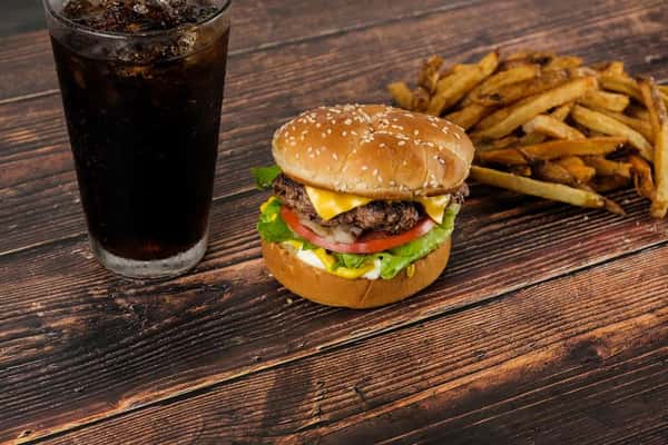 #1 - 1/4lb Cheeseburger