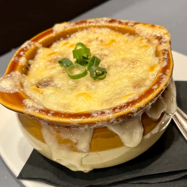 French Onion Au Gratin