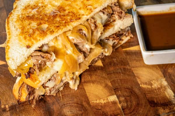French Dip Grilled Cheese