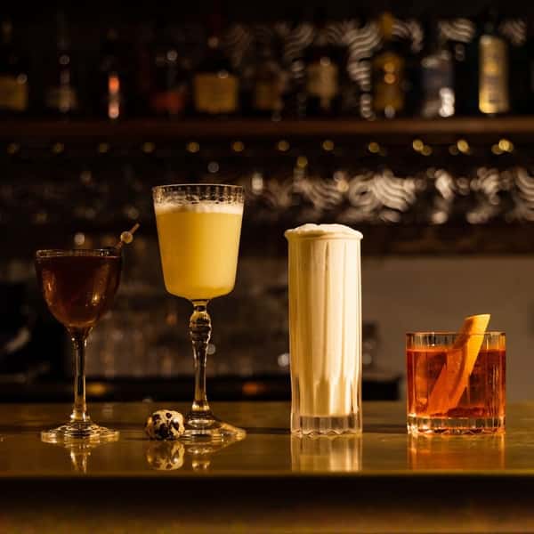 various cocktails