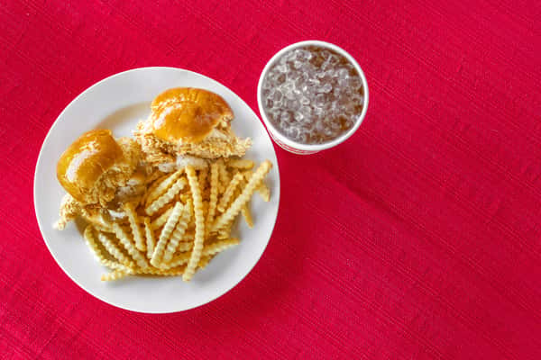 #5 2 Chicken Tender Stacker Combo