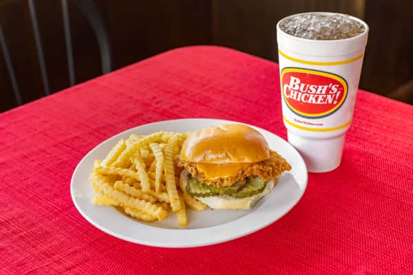 Crispy Chicken Sandwich Combo Meal