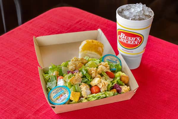Chicken Tender Salad Combo Meal (Crispy or Baked Tenders) (#4)