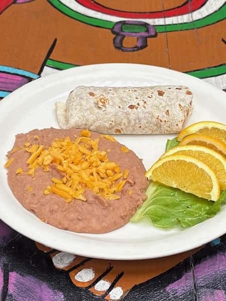 Kids Bean & Cheese Burrito