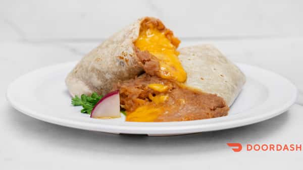 Bean, Rice, and Cheese (BRC) Burrito