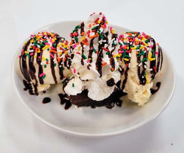 Brownie Sundae