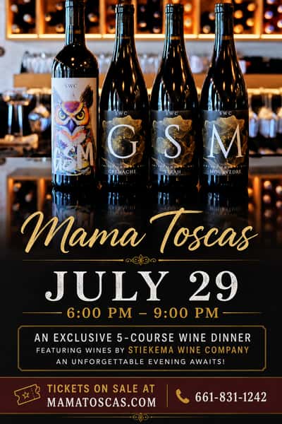STIEKEMA Wine Dinner.