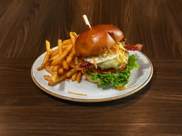 *Brazilian Style Burger