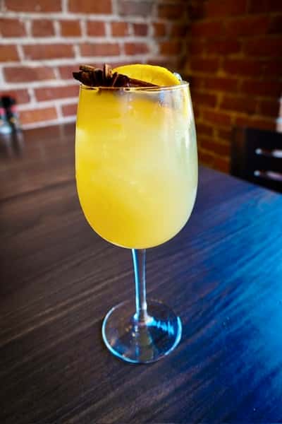 Seasonal White Sangria