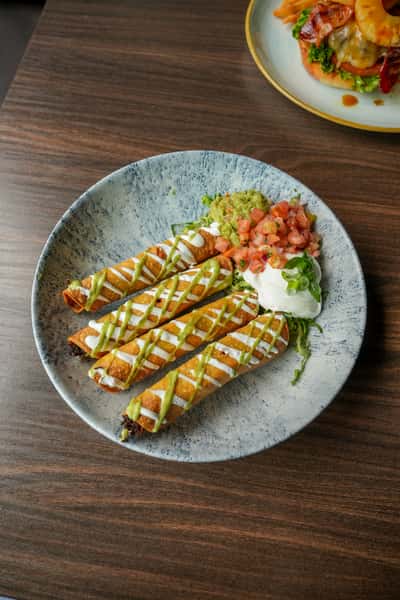 CRISPY CHICKEN TAQUITOS