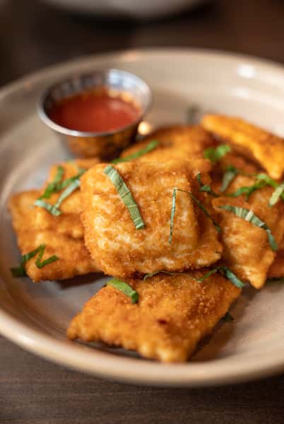 Fried Cheese Ravioli