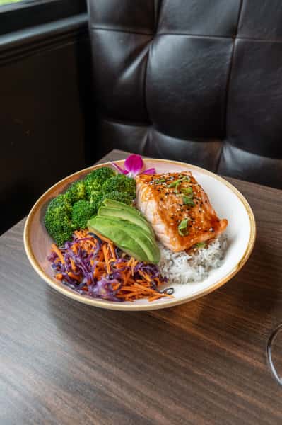 Teriyaki Salmon Bowl