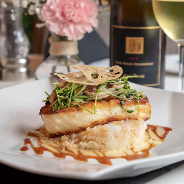 miso marinated sea bass