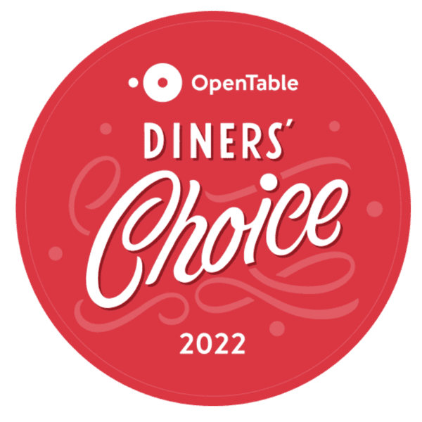Open Table Diner's Choice Award 2022