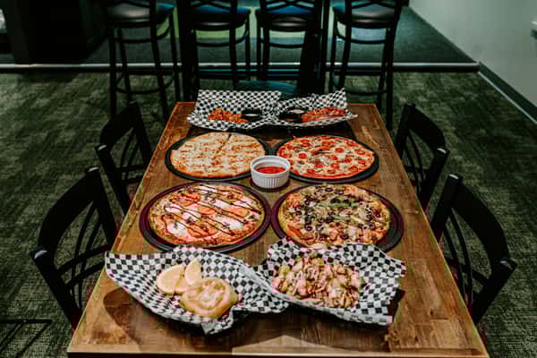 Table of food for catering request