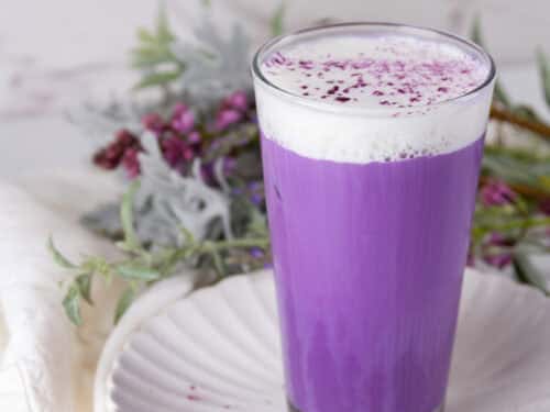 Purple Sweet Potato Latte