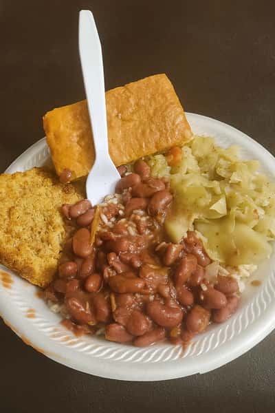 edited beans and cabbage photo