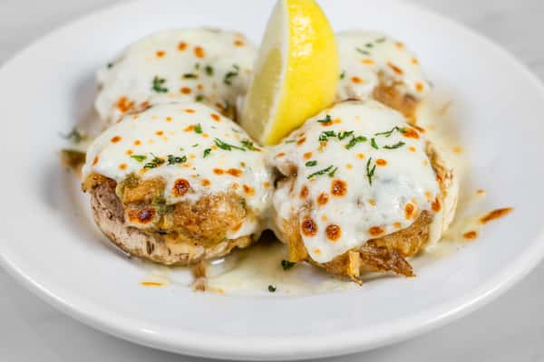 Crab Meat Stuffed Mushrooms