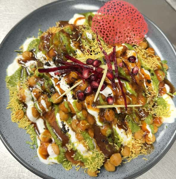 Aloo Tikki Chaat