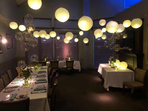 front party room setup