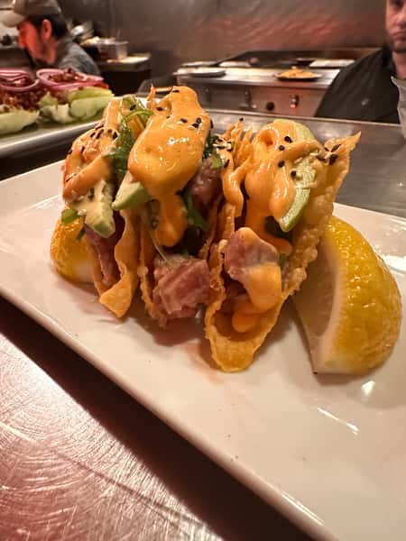tuna tacos