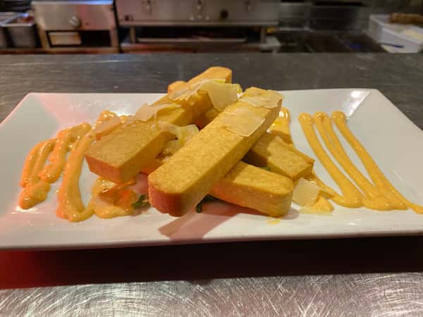 Chickpea Fries ^