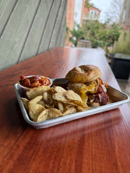 Breakfast Smash Burger