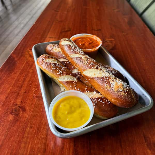 Parmesan Pretzel Dippers